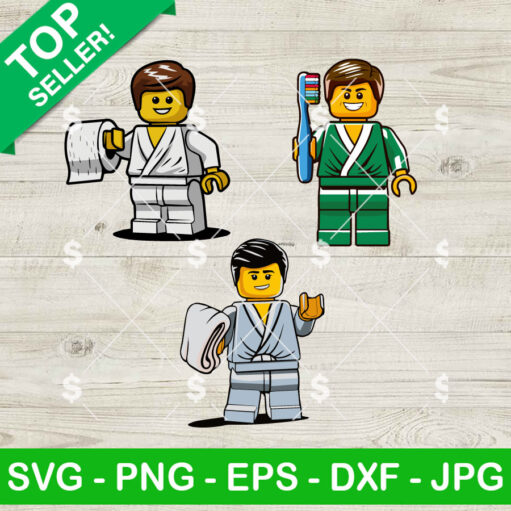 Lego Bathroom Bundle SVG