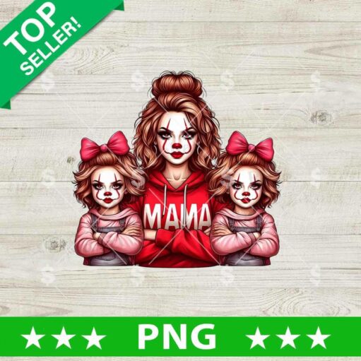 Mama Pennywise And Daughters PNG