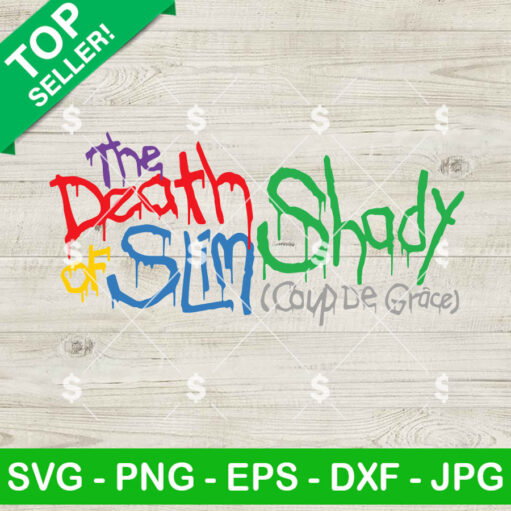 The Death Of Slim Shady Logo Svg