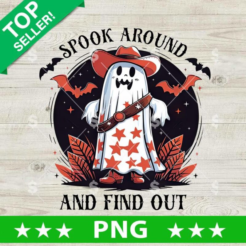 Spook Around And Find Out PNG