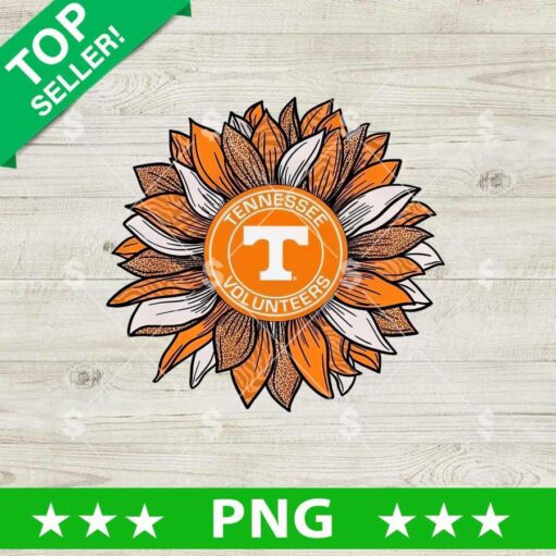 Tennessee Volunteers football Sunflower PNG