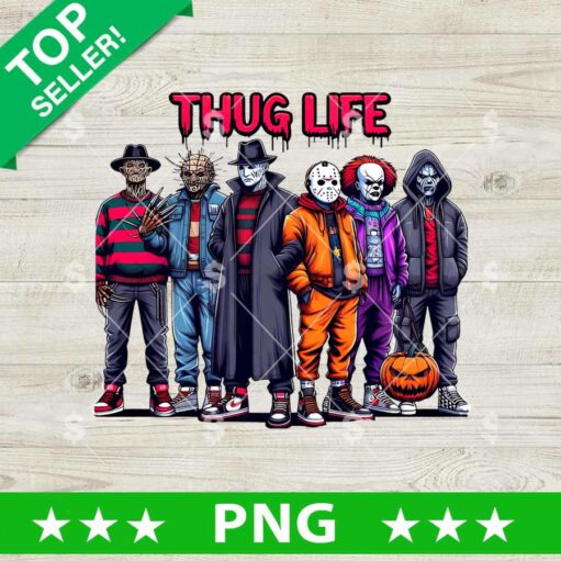 Horror Friends Thug Life PNG