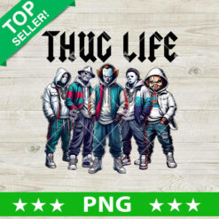 Thug Life Horror Killers PNG, Thug Life Halloween PNG, Halloween Scary PNG