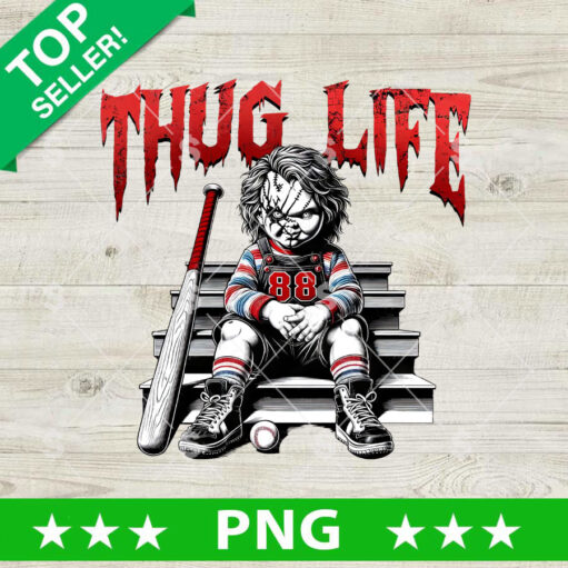 Chucky Thug Life Baseball Png