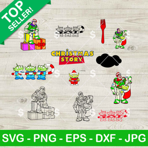 Christmas Story Bundle Svg