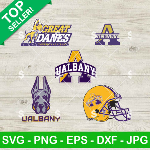 Albany Great Danes Football Bundle Svg