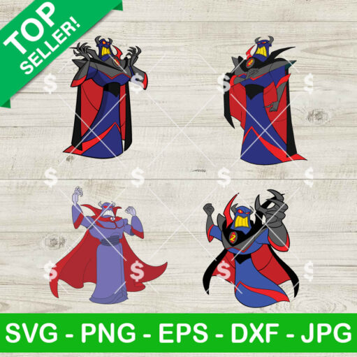 Zurg Toy Story Character bundle SVG