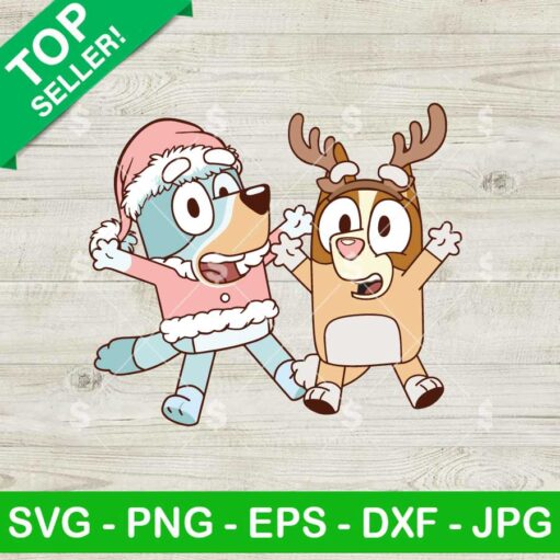 Bluey Bingo Reindeer SVG