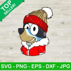 Bluey Christmas SVG