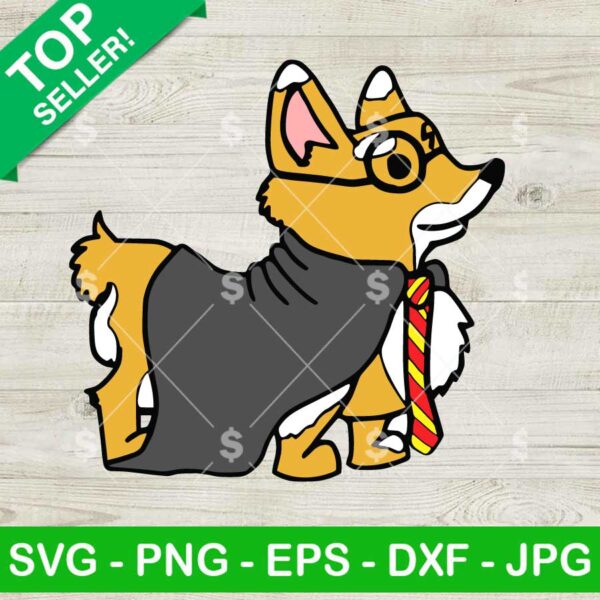 Harry Potter Corgi Dog SVG