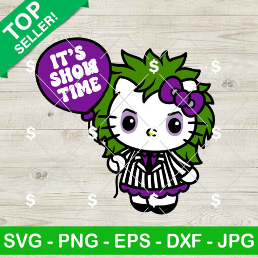 Hello Kitty Beetlejuice SVG