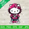 Hello Kitty Las Vegas Raiders Pink Hoodie SVG