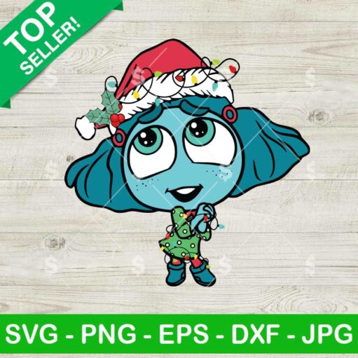 Inside Out 2 Envy Christmas SVG