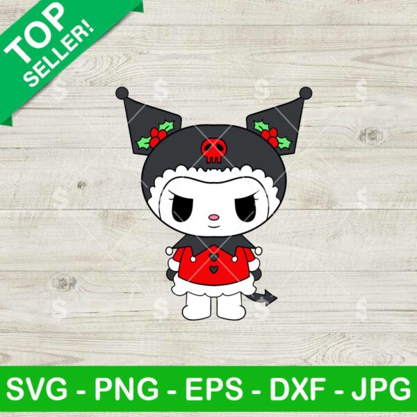 Kuromi Christmas Winter SVG