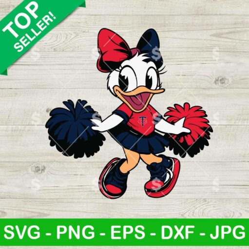 Daisy Duck Minnesota Twins Baseball SVG