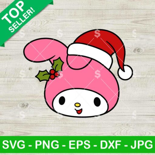 My Melody Christmas SVG