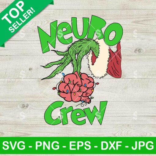 Grinch Neuro Crew Nurse SVG