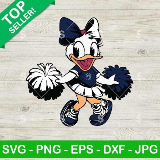 Daisy Duck New York Yankees SVG