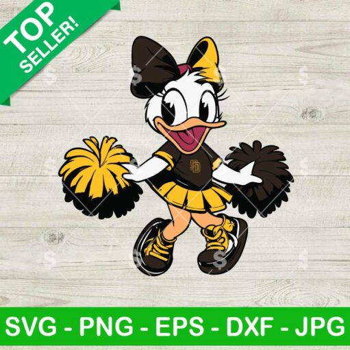 Daisy Duck San Diego Padres SVG