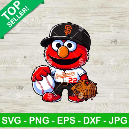 San Francisco Giants Sesame Street SVG