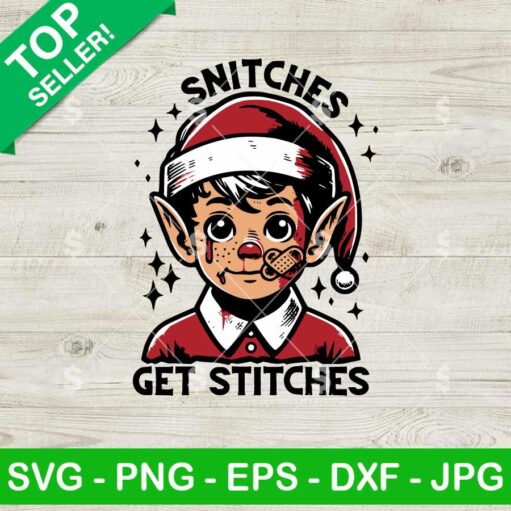 Snitches Get Stitches SVG