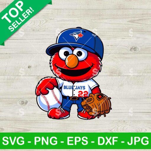 Sesame Street Toronto Blue Jays SVG