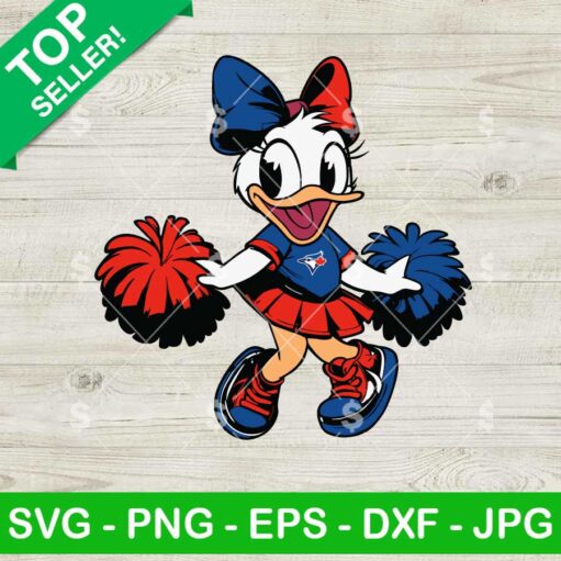 Daisy Duck Toronto Blue Jays SVG