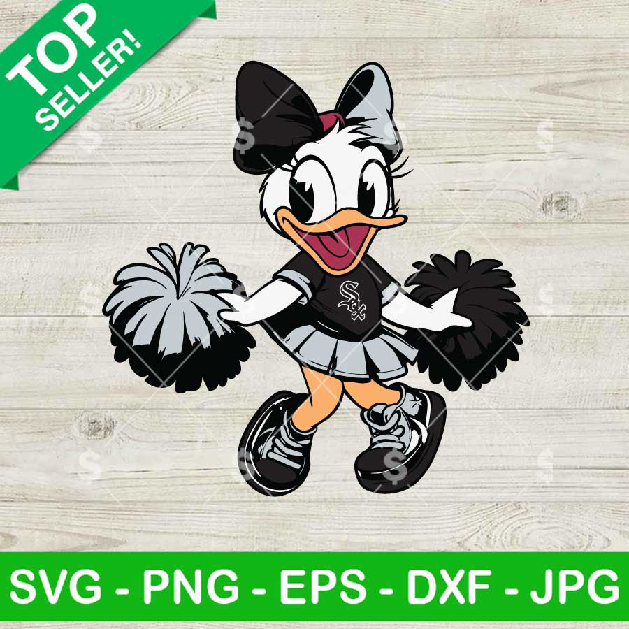 Daisy Duck Chicago White Sox Baseball SVG