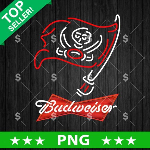 Budweiser Tampabay Buccaneers Neon PNG