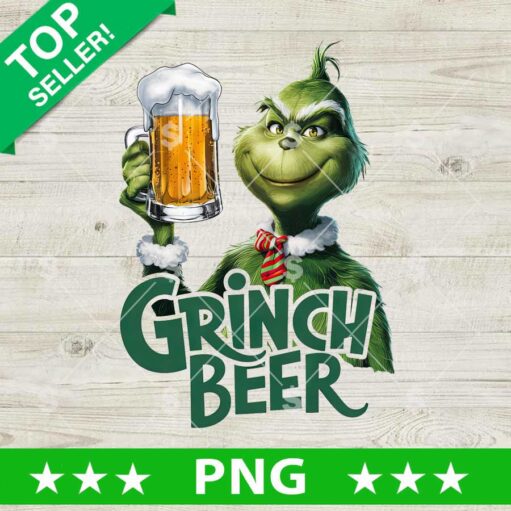 Grinch Beer PNG