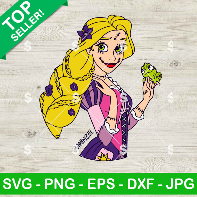 Rapunzel Disney Princess Halloween SVG
