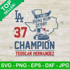 LA Champion TeoScar Heznandez SVG, Dodgers Champion SVG, LA Dodgers SVG PNG