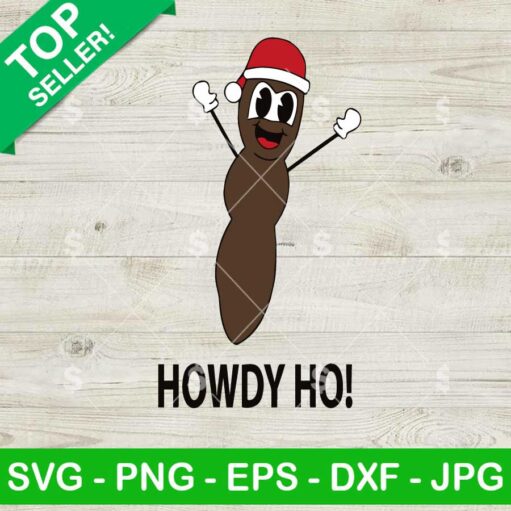 Howdy Ho Mr Hankey South Park SVG