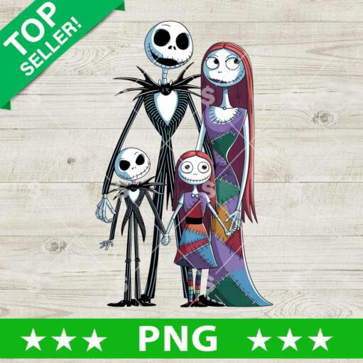 Jack Skellington Family PNG