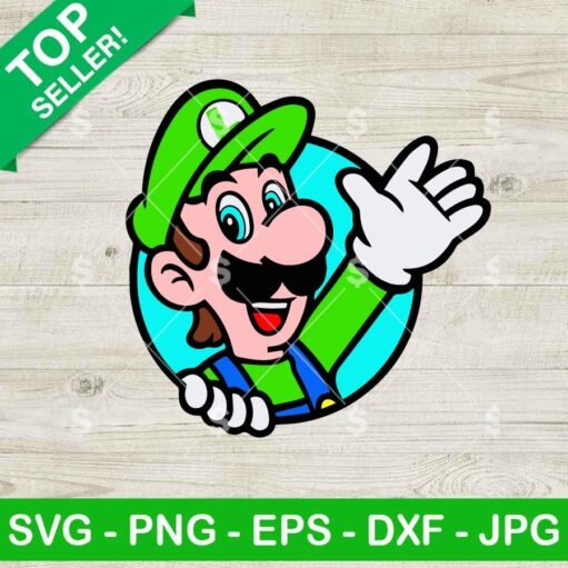 Luigi Game Character SVG