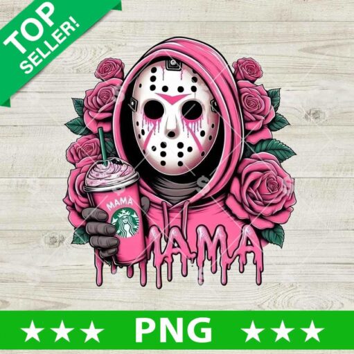 Jason Voorhees Mama Drink Starbucks PNG