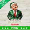 Santa's Favorite President Trump PNG