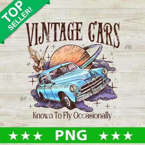 Vintage Cars Known To Fly Occasionally PNG