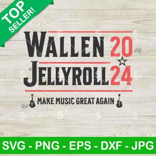 Wallen Jelly Roll 2024 President SVG