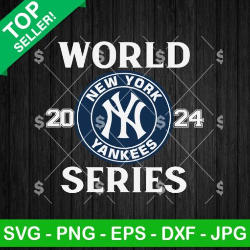 New York Yankees World Series 2024 SVG