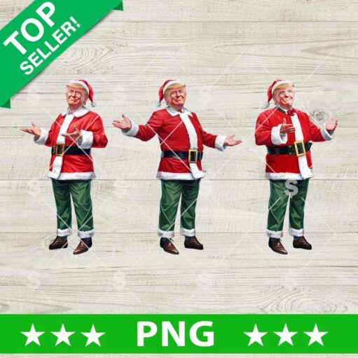 Donald Trump Santa Claus PNG