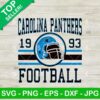 Carolina Panthers Football SVG