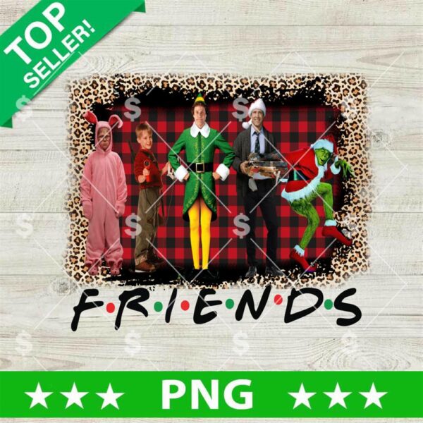 Christmas Movie Friends PNG, Holiday 90s Movie Friends PNG, Grinch Elf Clark Griswold PNG Sublimation