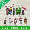 Christmas Nightmare Before Christmas And Kids Costume Name PNG