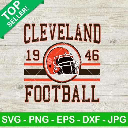 Cleveland Browns Football SVG