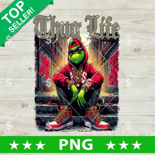 Cool Grinch Thug Life PNG