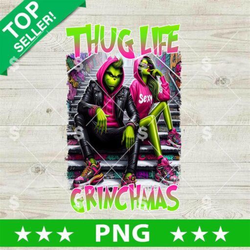 Couple Grinch Thug Life PNG