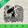 Disney Moana Mandala Princess SVG