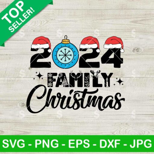 2024 Family Christmas SVG