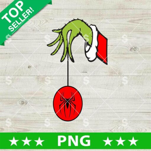 Grinch Hand Spiderman PNG